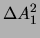 $\displaystyle \Delta A_1^2$