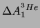 $\Delta A_1^{^3 He}$