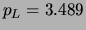 $p_L=3.489$