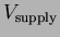 $V_{\rm supply}$