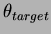 $\theta{}_{target}$