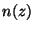 $n(z)$
