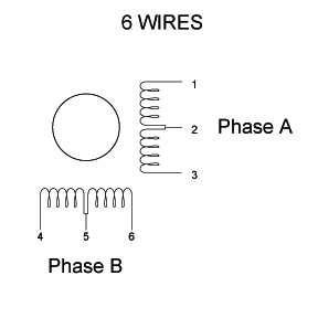 6 wires connection